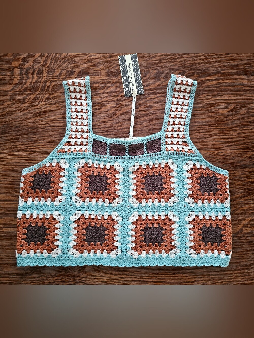 Ultra Pink Crocheted CropTop